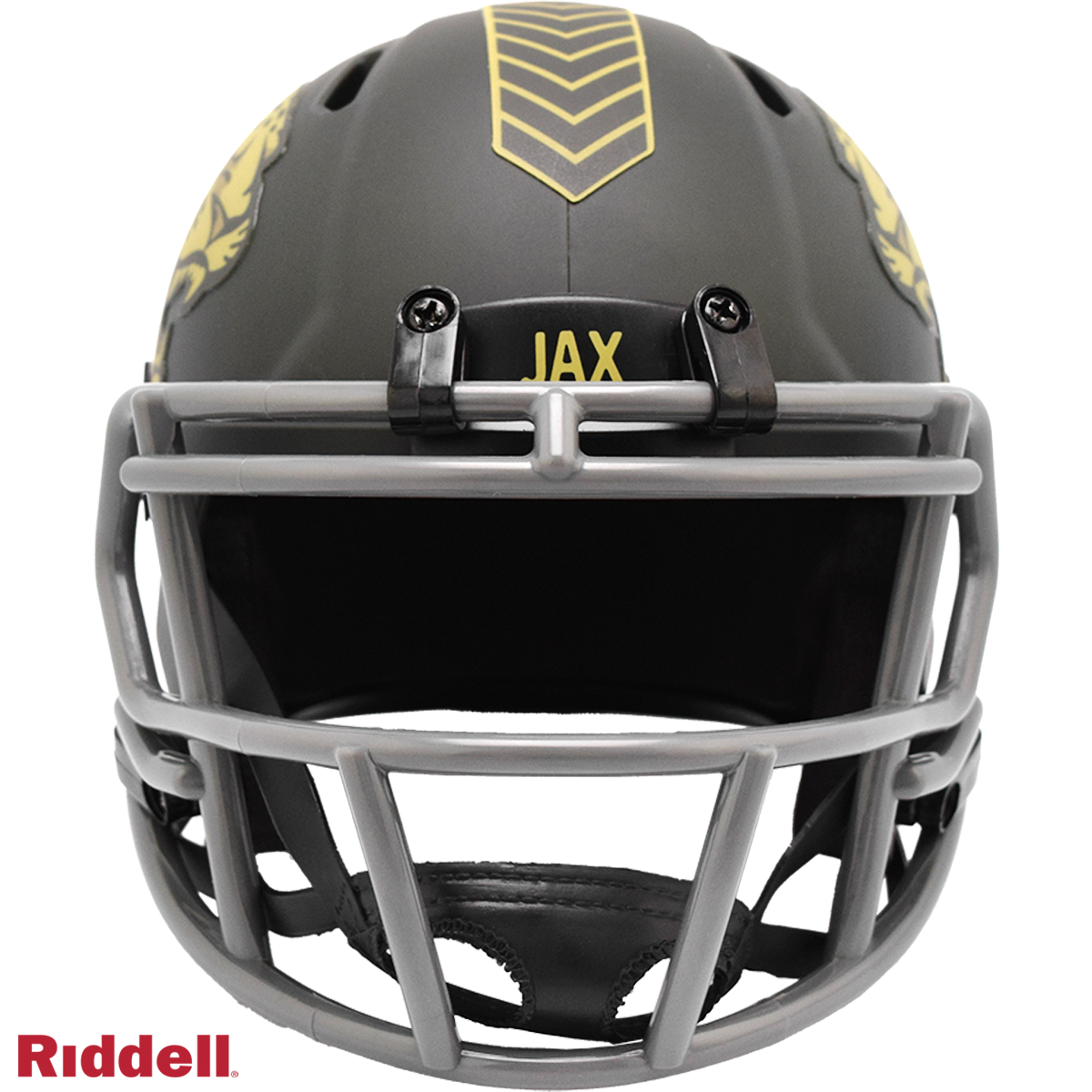 Jacksonville Jaguars Helmet Riddell Replica Mini Speed Style Salute To Service 2025