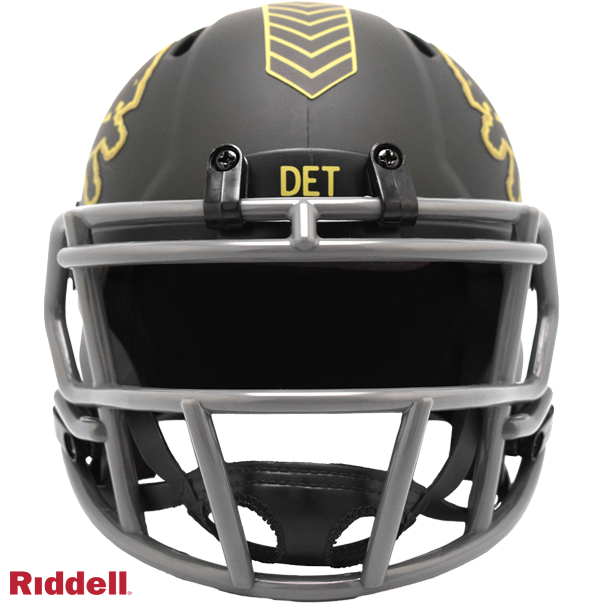 Detroit Lions Helmet Riddell Replica Mini Speed Style Salute To Service 2025