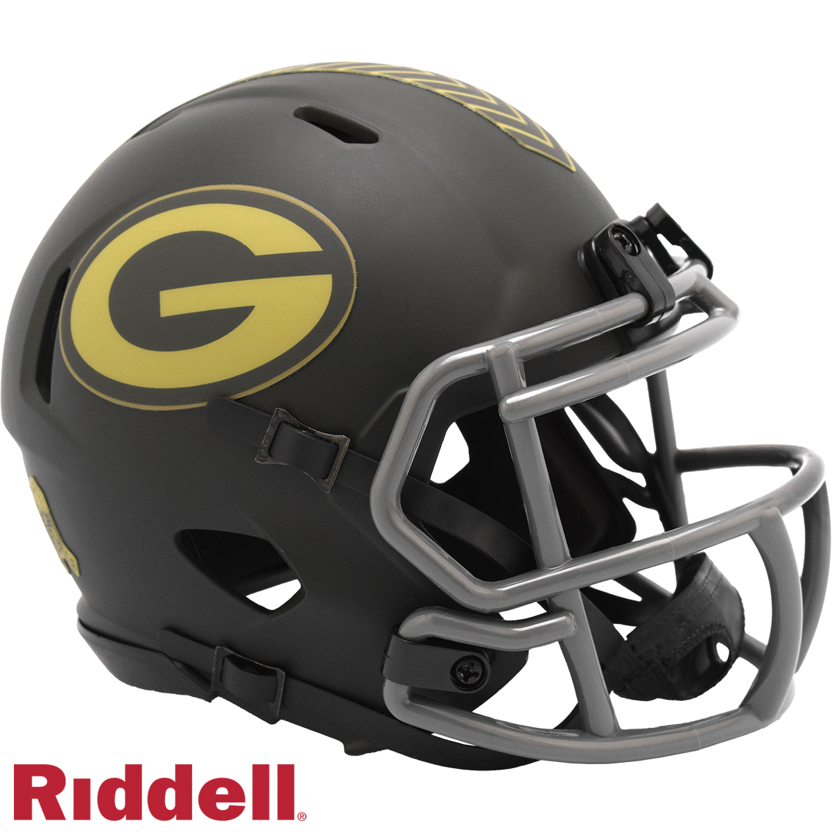 Green Bay Packers Helmet Riddell Replica Mini Speed Style Salute To Service 2025