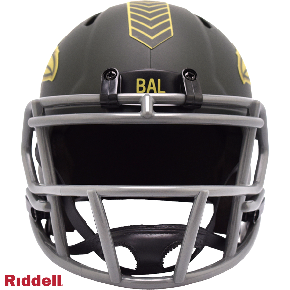 Baltimore Ravens Helmet Riddell Replica Mini Speed Style Salute To Service 2025