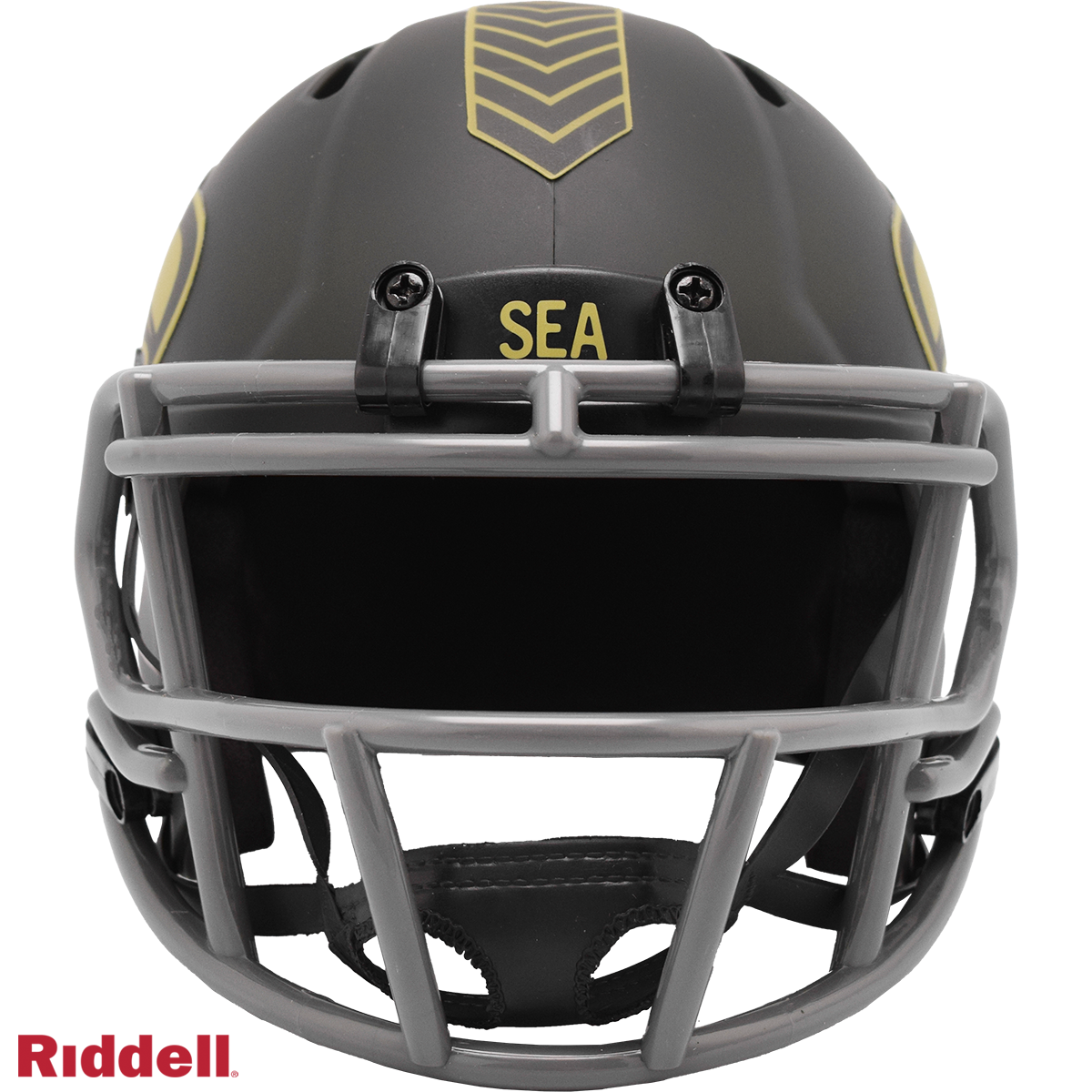 Seattle Seahawks Helmet Riddell Replica Mini Speed Style Salute To Service 2025