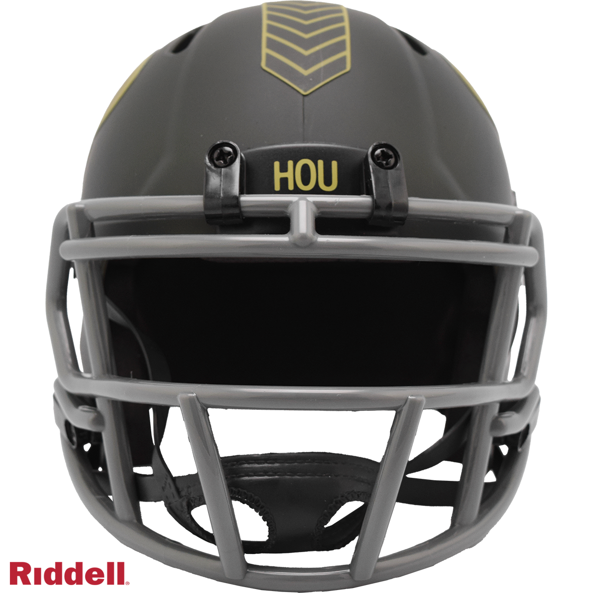 Houston Texans Helmet Riddell Replica Mini Speed Style Salute To Service 2025
