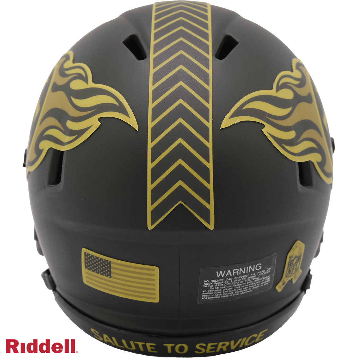 Tennessee Titans Helmet Riddell Replica Mini Speed Style Salute To Service 2025