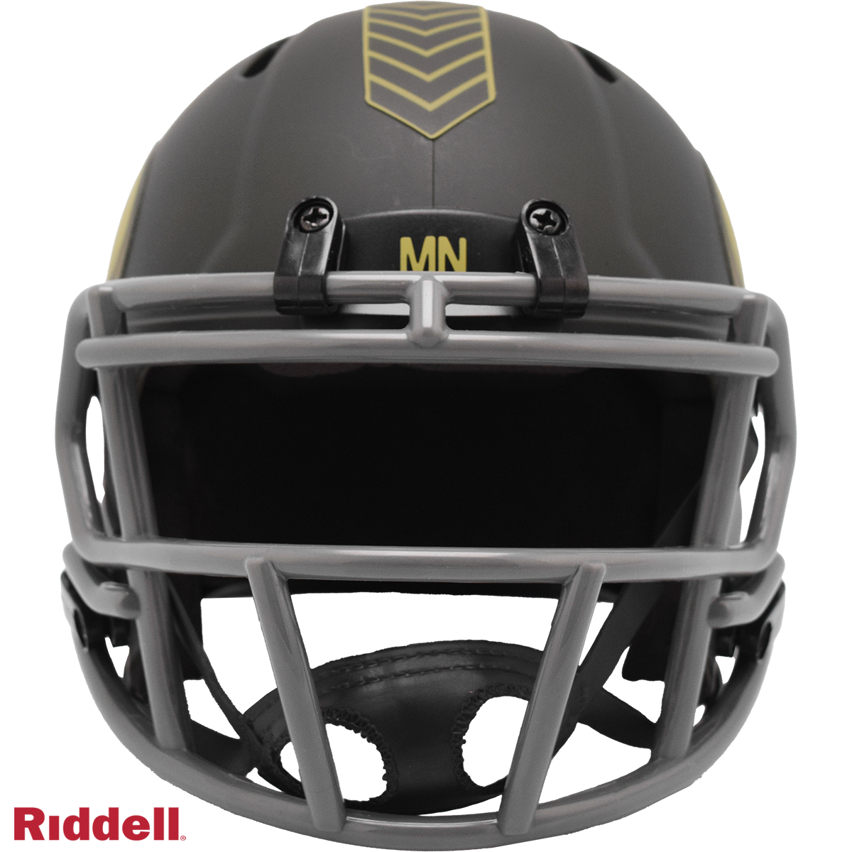 Minnesota Vikings Helmet Riddell Replica Mini Speed Style Salute To Service 2025