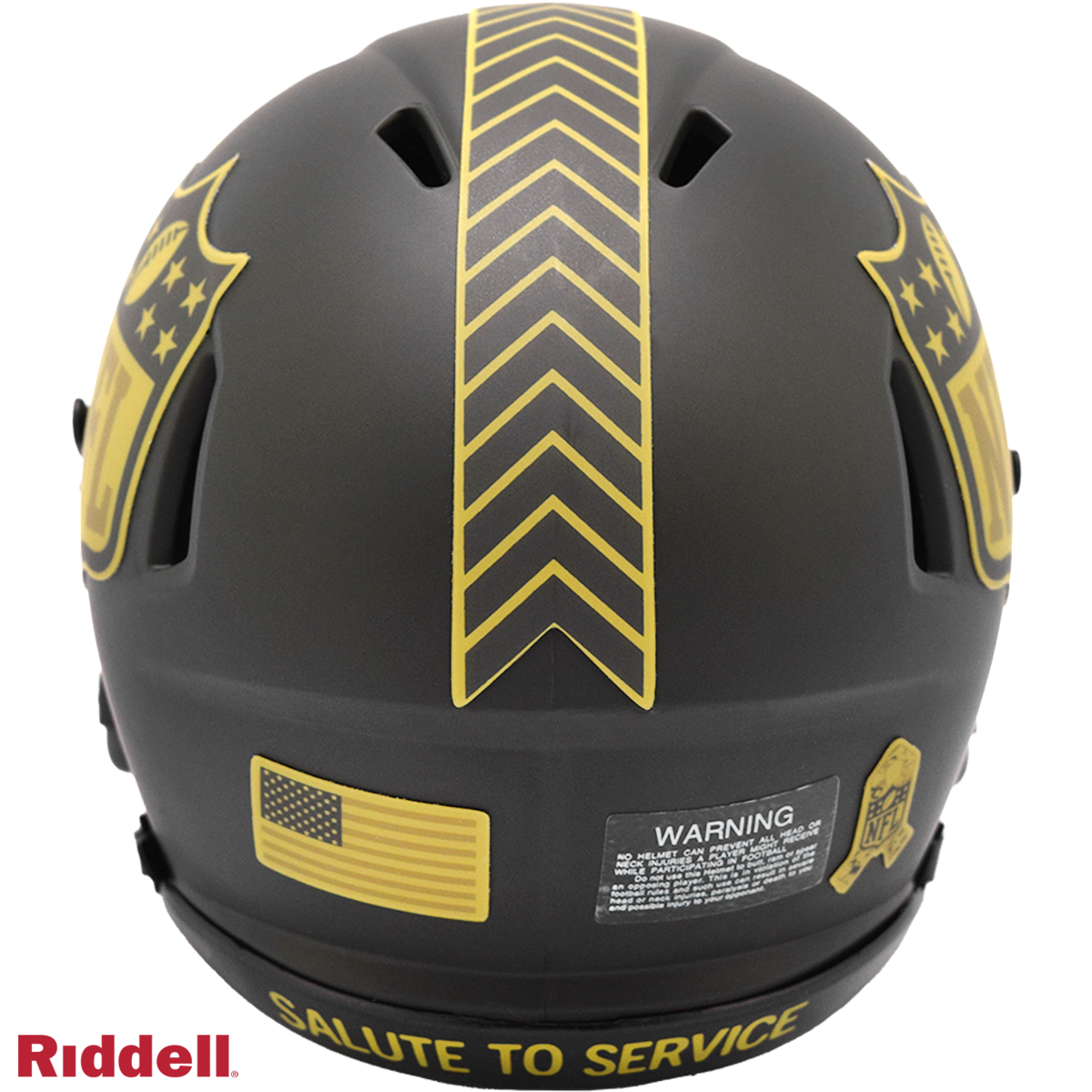 NFL Shield Helmet Riddell Replica Mini Speed Style Salute To Service 2025
