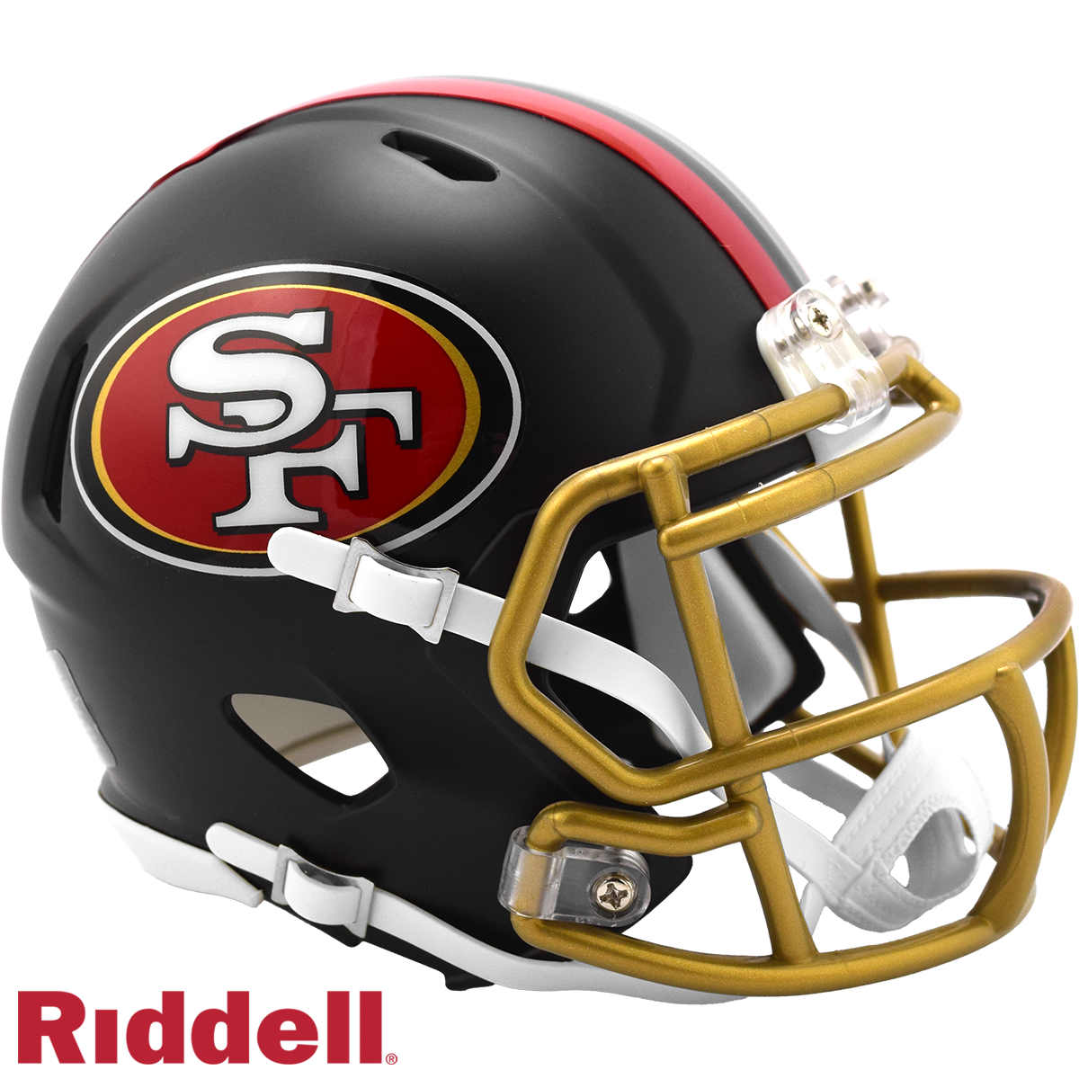San Francisco 49ers Helmet Riddell Replica Mini Speed Style Rivalry Alternate 2025 Periodic Restock