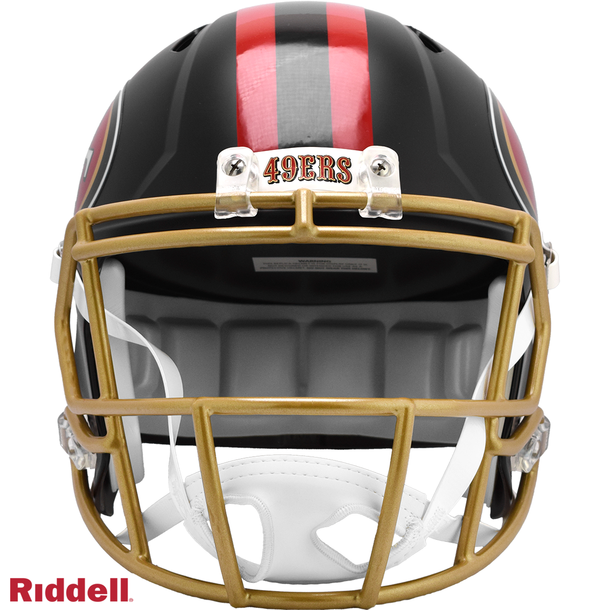 San Francisco 49ers Helmet Riddell Replica Full Size Speed Style Rivalry Alternate 2025