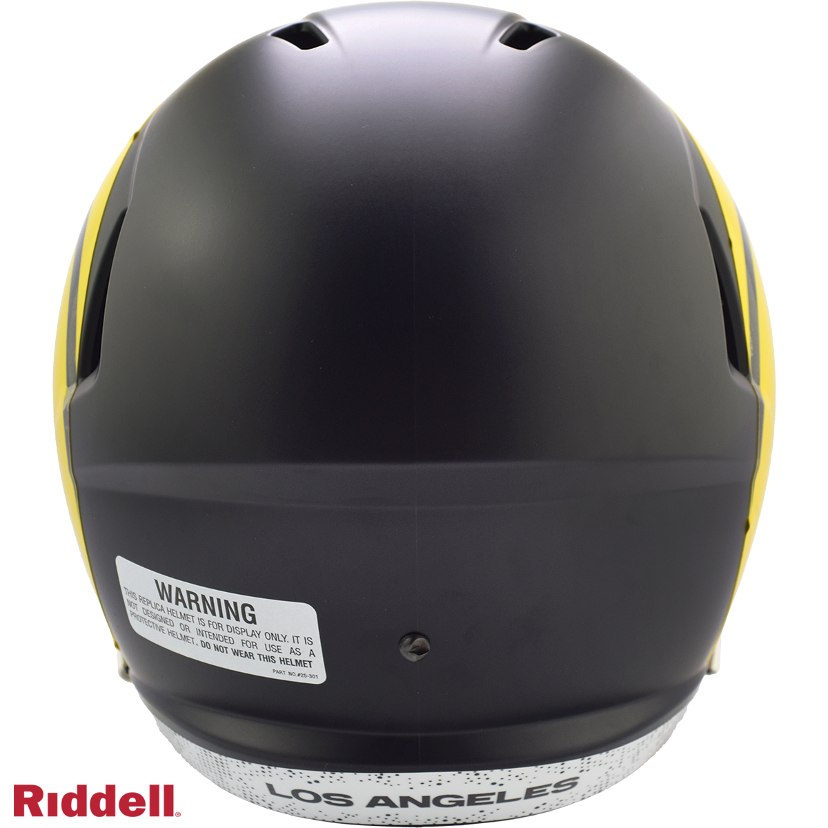 Los Angeles Rams Helmet Riddell Replica Full Size Speed Style Rivalry Alternate 2025
