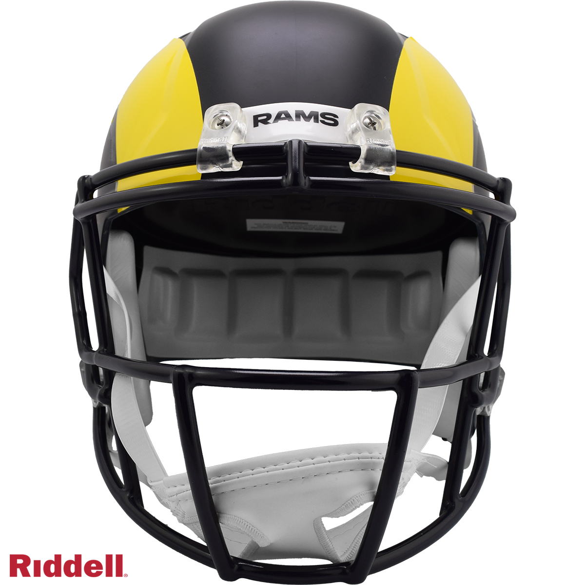 Los Angeles Rams Helmet Riddell Replica Full Size Speed Style Rivalry Alternate 2025
