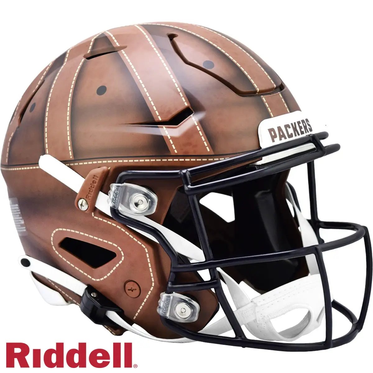 Green Bay Packers Helmet Riddell Authentic Full Size SpeedFlex Style On-Field Alternate 2025 Periodic Restock