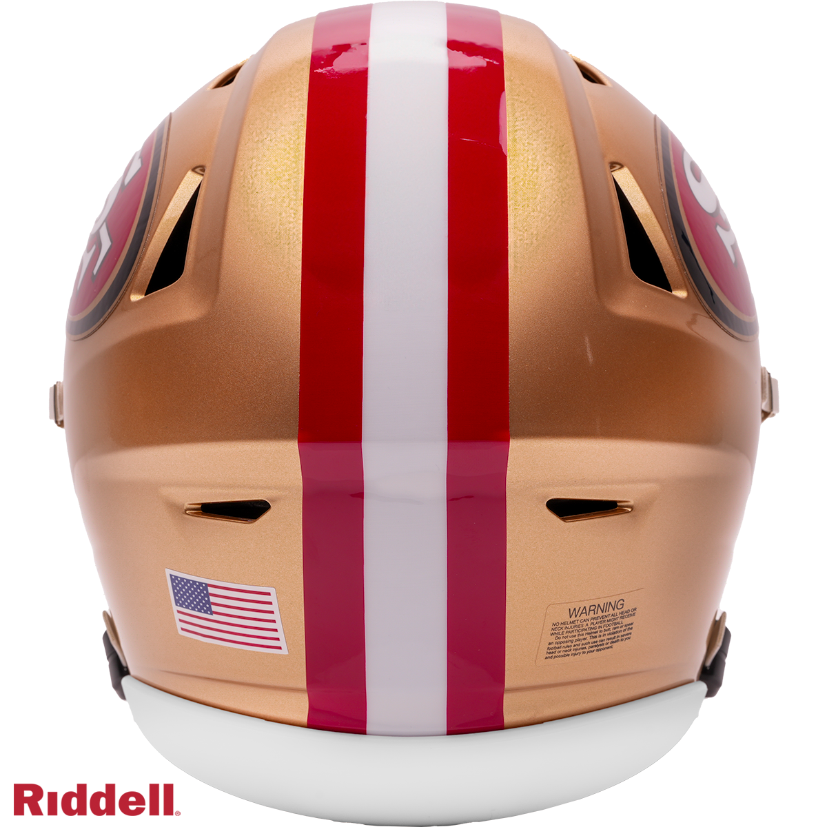 San Francisco 49ers Helmet Riddell Replica Mid-Size MIDI SpeedFlex Style