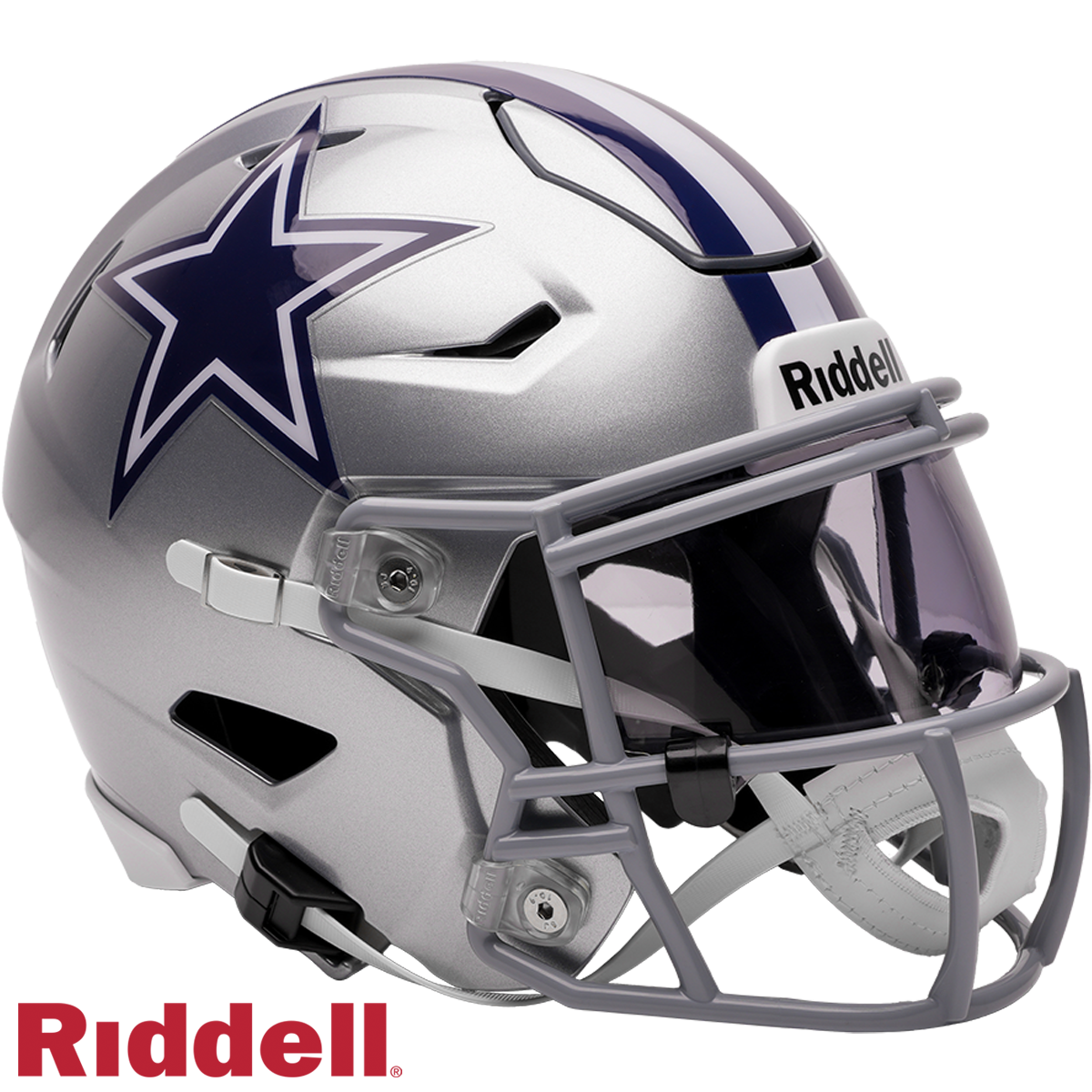 Dallas Cowboys Helmet Riddell Replica Mid-Size MIDI SpeedFlex Style