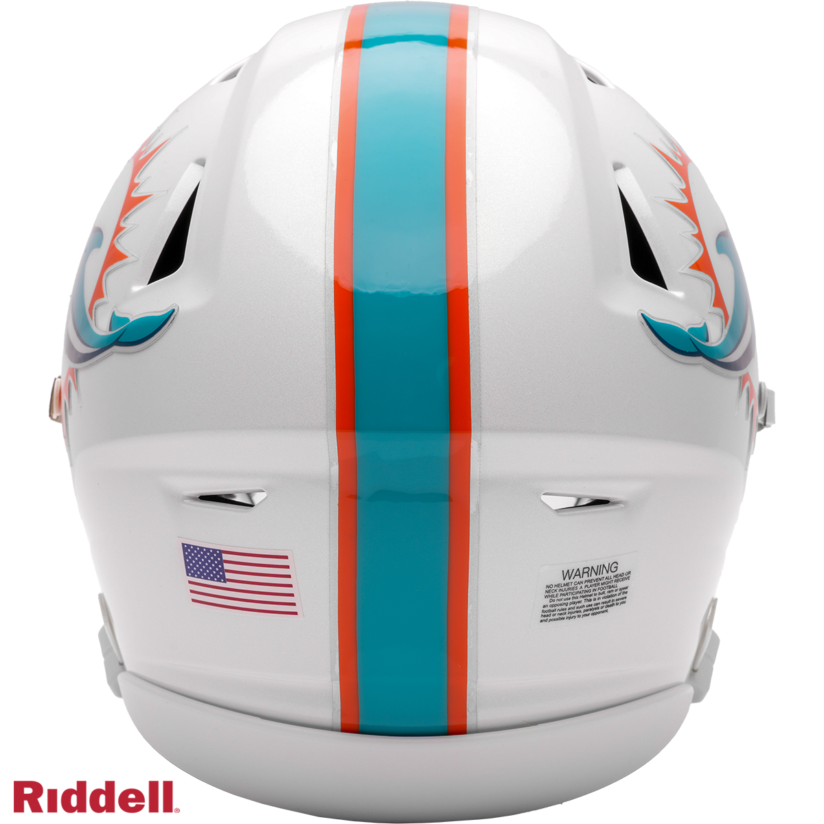 Miami Dolphins Helmet Riddell Replica Mid-Size MIDI SpeedFlex Style
