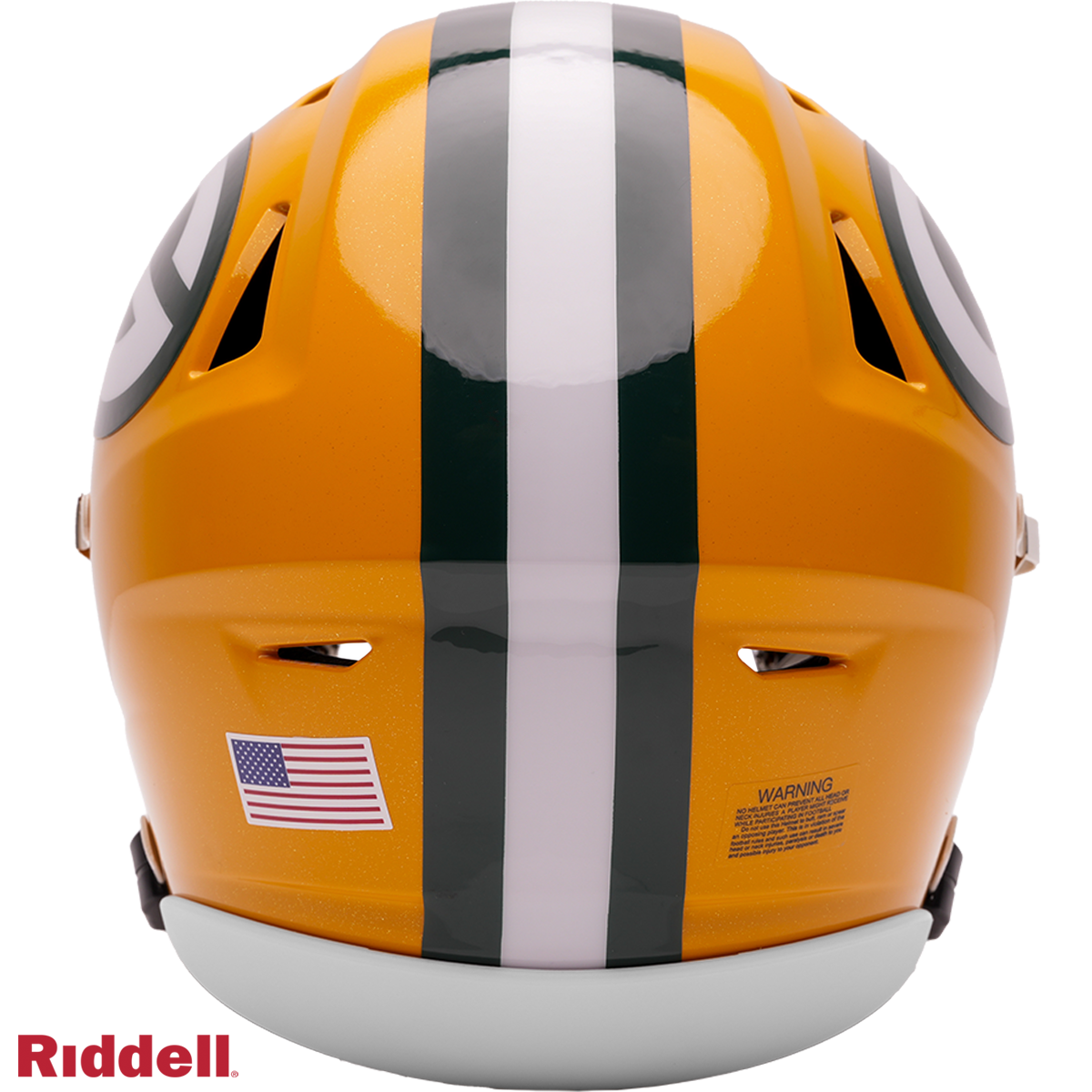 Green Bay Packers Helmet Riddell Replica Mid-Size MIDI SpeedFlex Style