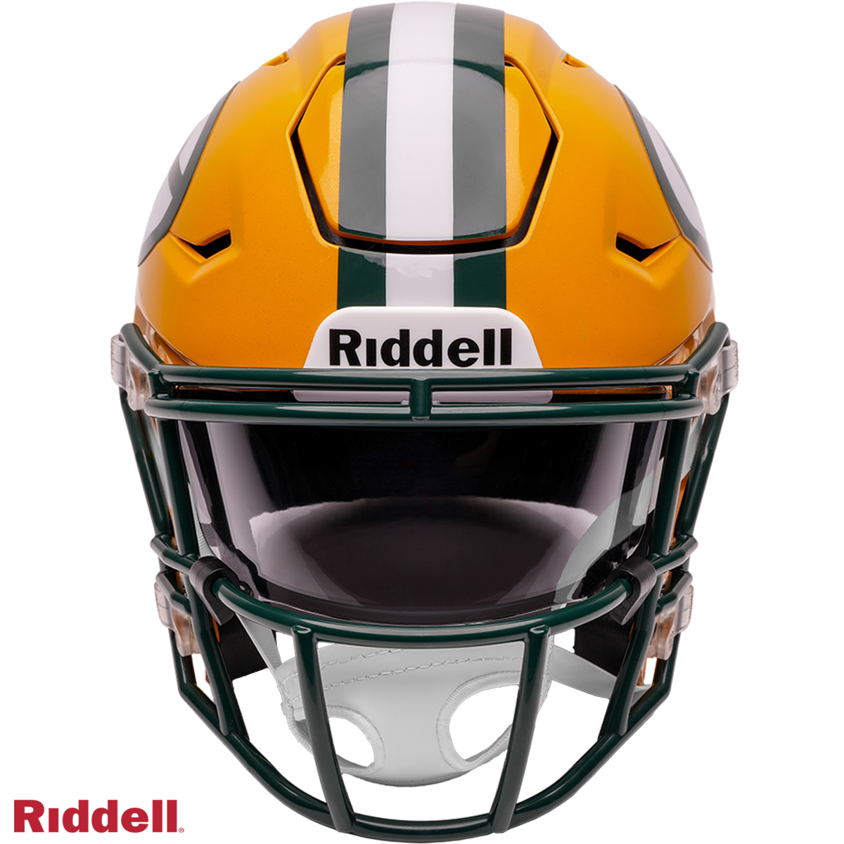 Green Bay Packers Helmet Riddell Replica Mid-Size MIDI SpeedFlex Style