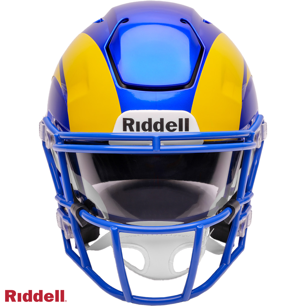Los Angeles Rams Helmet Riddell Replica Mid-Size MIDI SpeedFlex Style