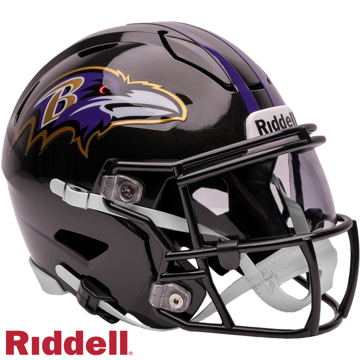 Baltimore Ravens Helmet Riddell Replica Mid-Size MIDI SpeedFlex Style