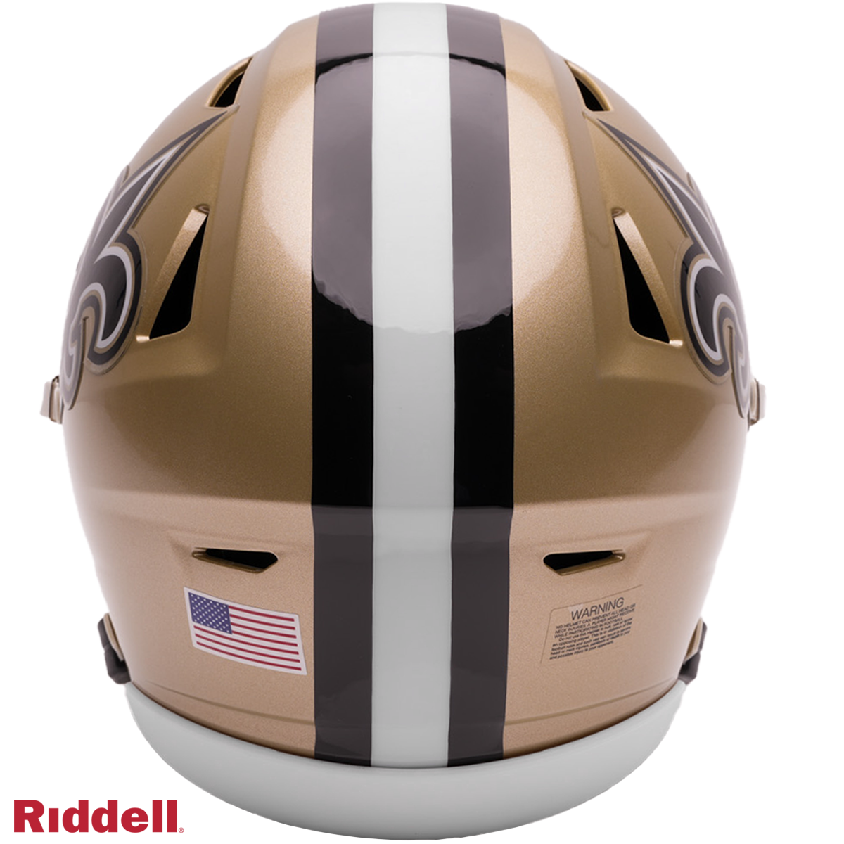 New Orleans Saints Helmet Riddell Replica Mid-Size MIDI SpeedFlex Style