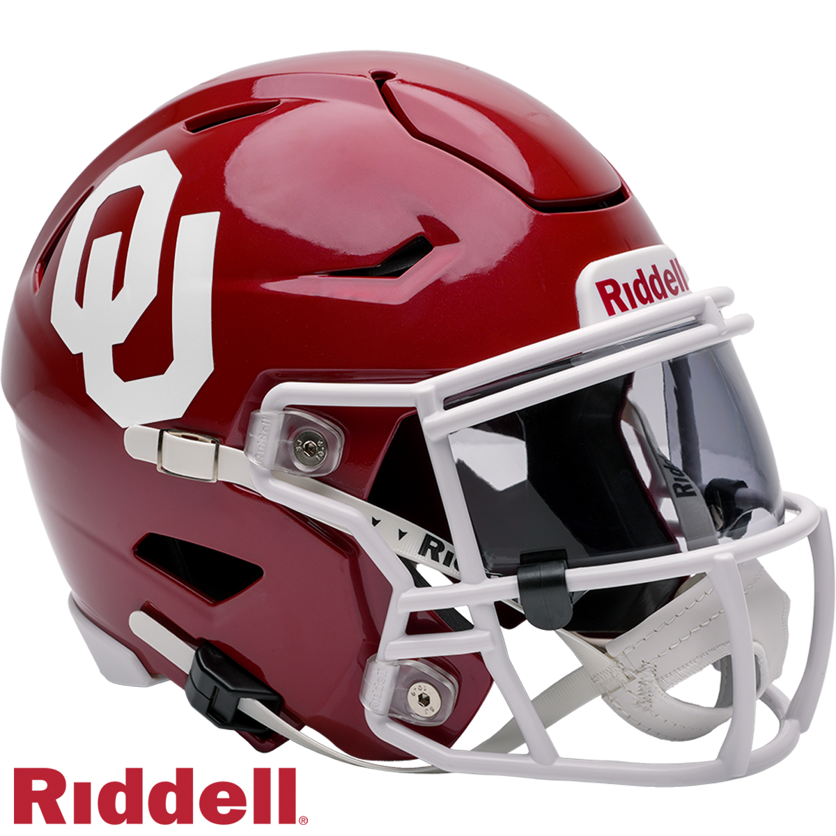 Oklahoma Sooners Helmet Riddell Replica Mid-Size MIDI SpeedFlex Style