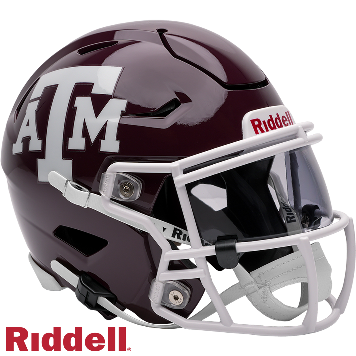 Texas A&M Aggies Helmet Riddell Replica Mid-Size MIDI SpeedFlex Style