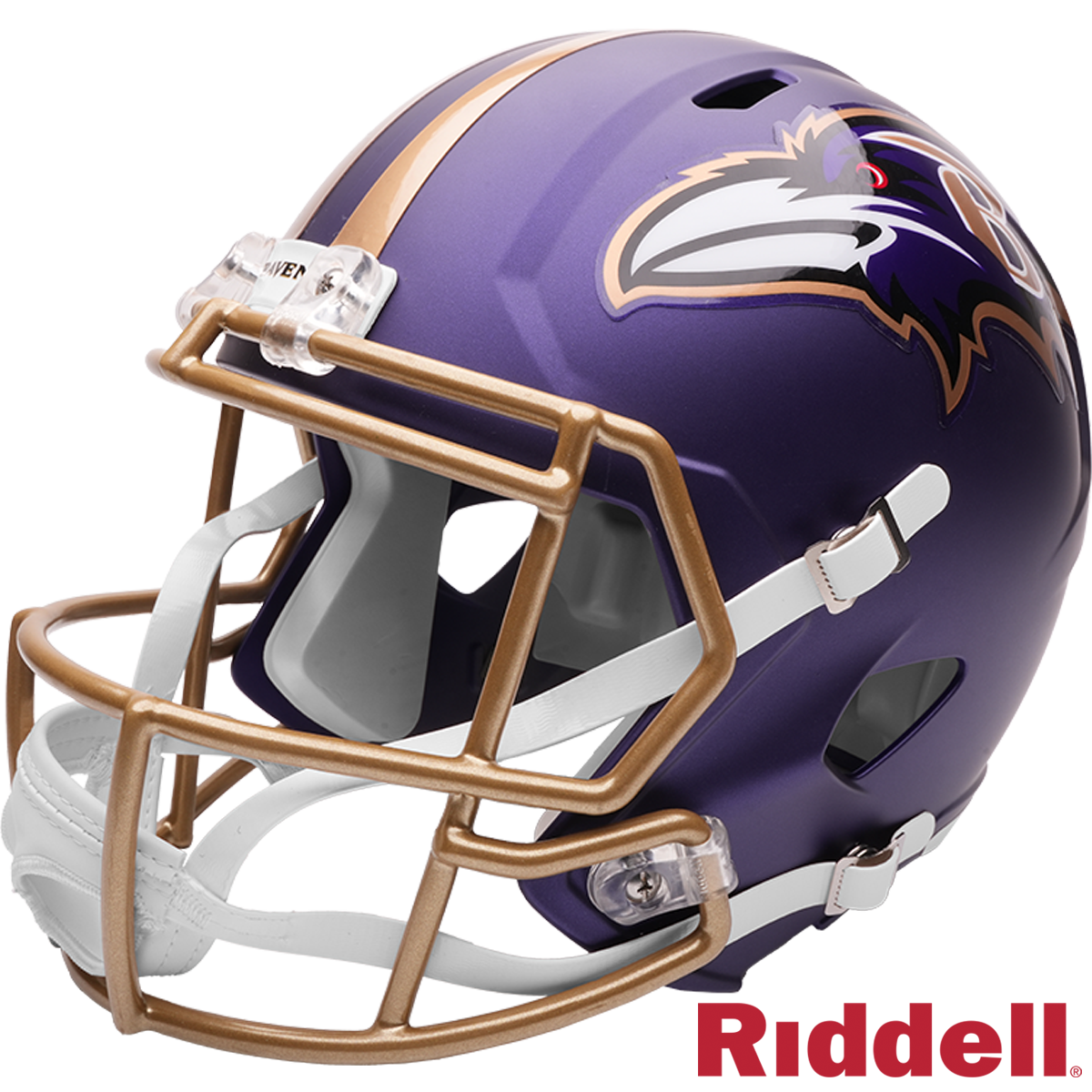 Baltimore Ravens Helmet Riddell Replica Full Size Speed Style On-Field Alternate 2026 #1