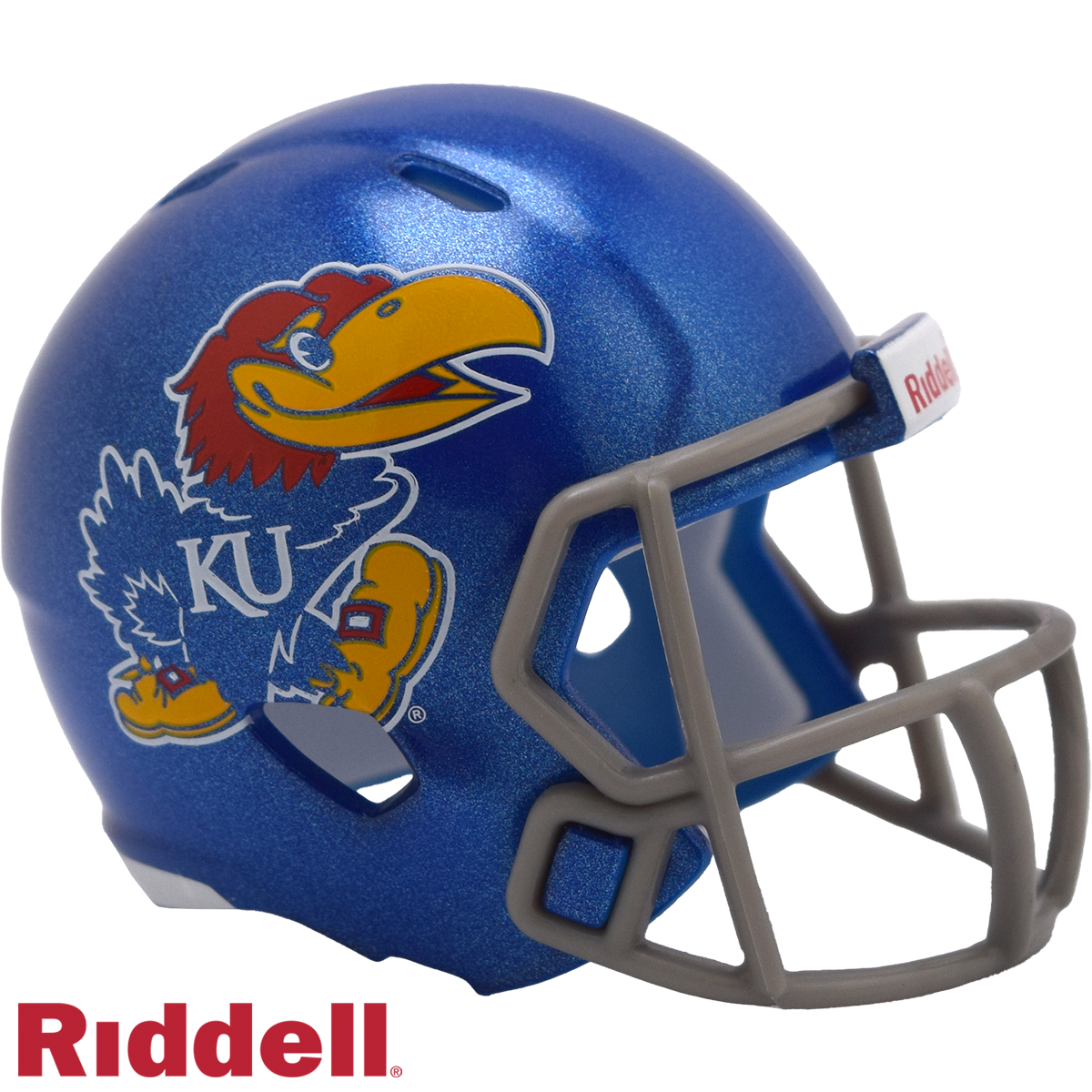 Kansas Jayhawks Helmet Riddell Pocket Pro Speed Style Periodic Restock