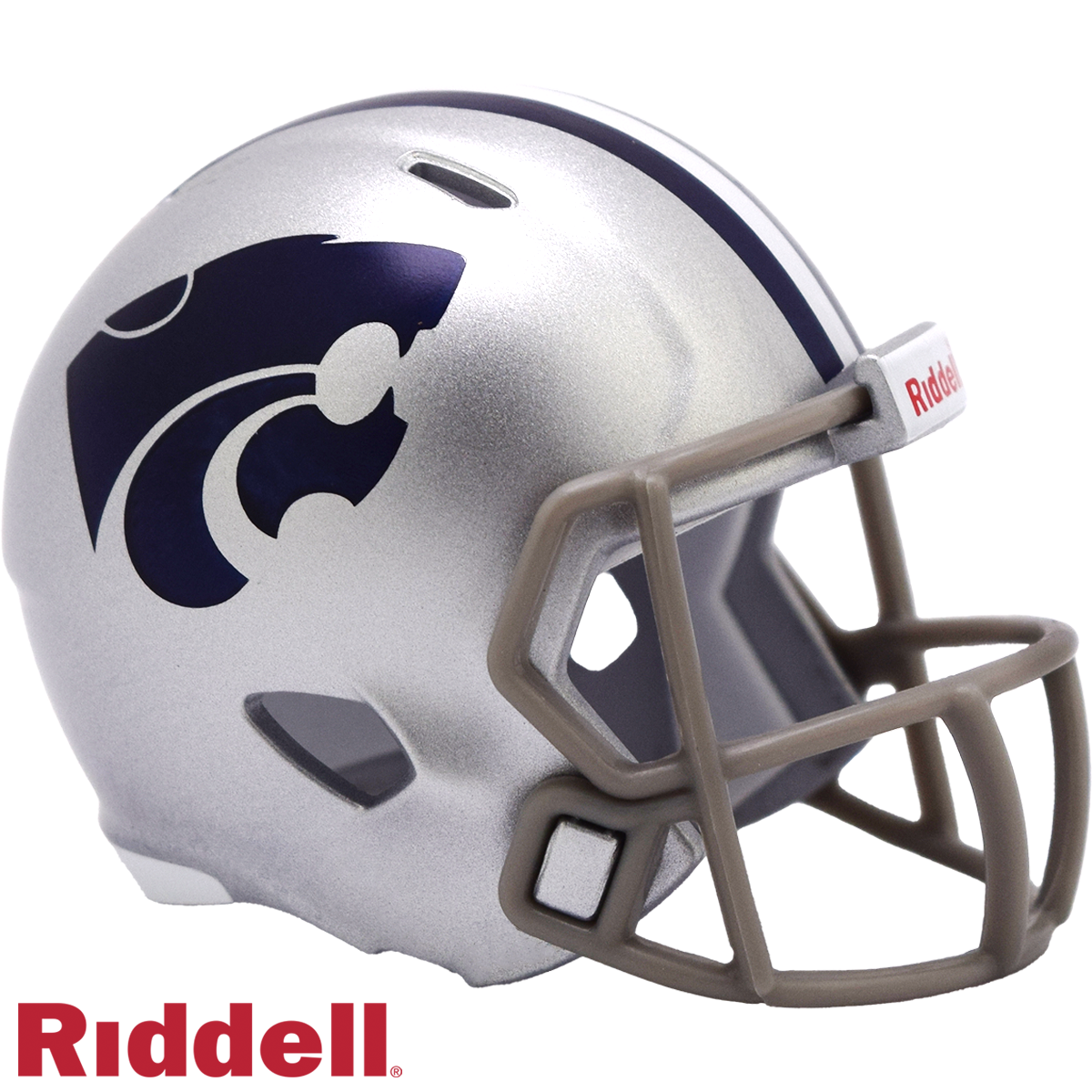 Kansas State Wildcats Helmet Riddell Pocket Pro Speed Style Periodic Restock