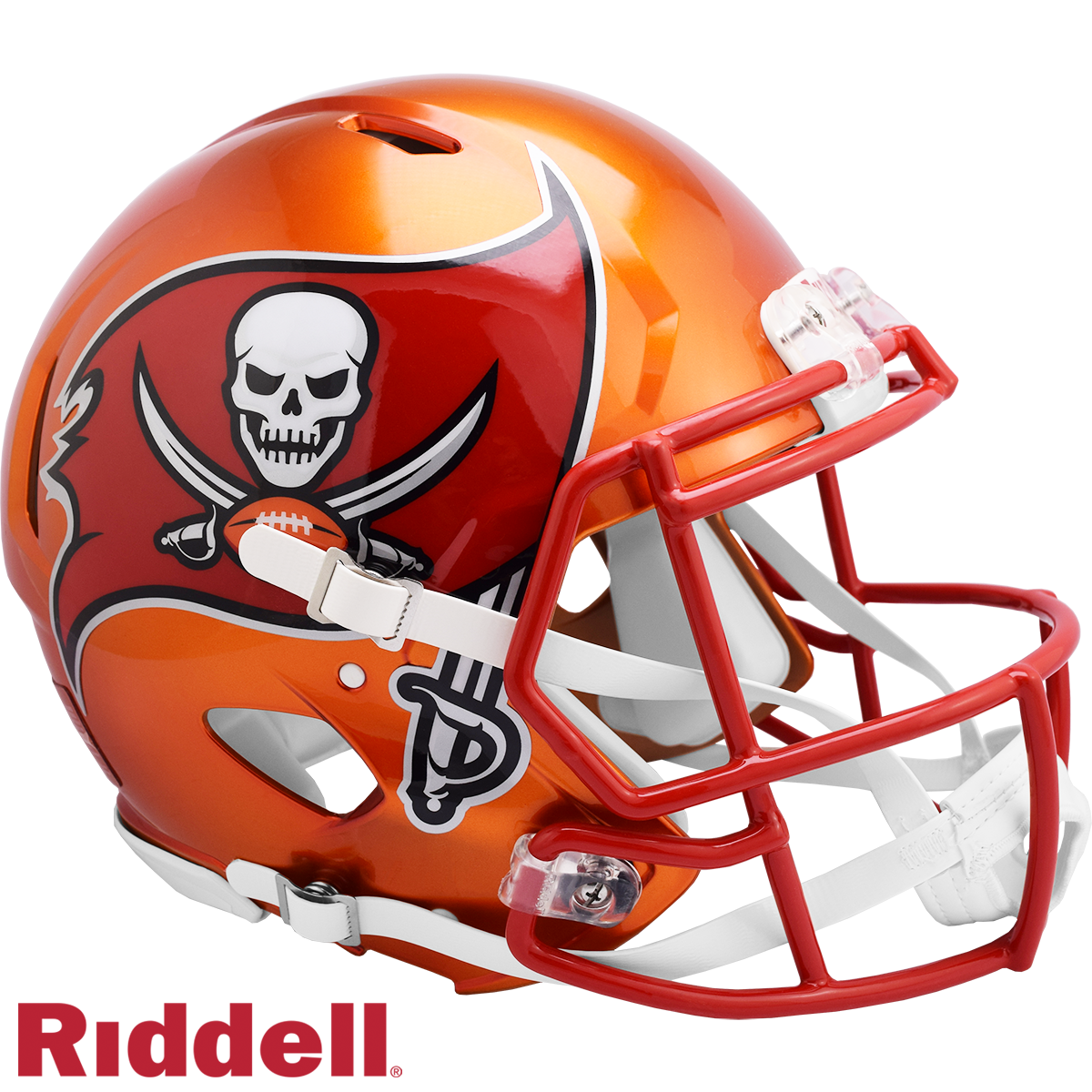 Tampa Bay Buccaneers Helmet Riddell Authentic Full Size Speed Style FLASH Alternate