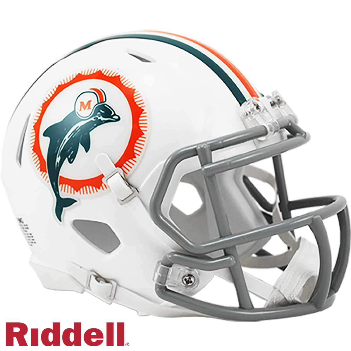 Miami Dolphins Helmet Riddell Replica Mini Speed Style Tribute Periodic Restock