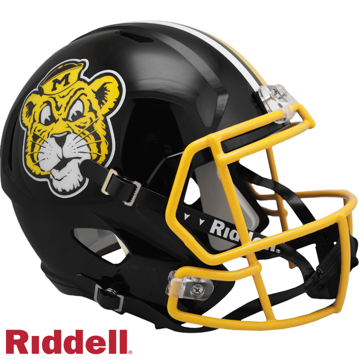 Missouri Tigers Helmet Riddell Replica Full Size Speed Style Sailor Tiger