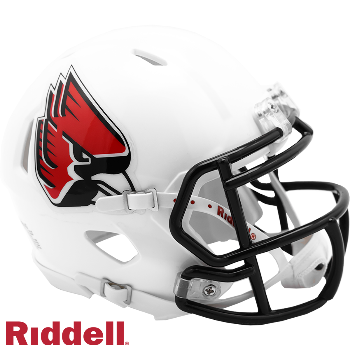 Ball State Cardinals Helmet Riddell Replica Mini Speed Style