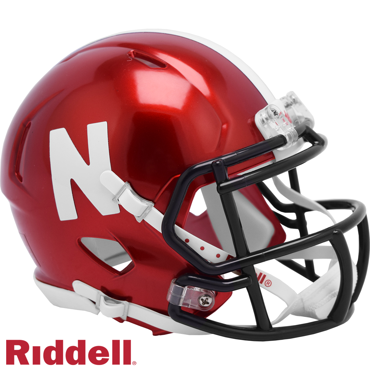 Nebraska Cornhuskers Helmet Riddell Replica Mini Speed Style FLASH Alternate