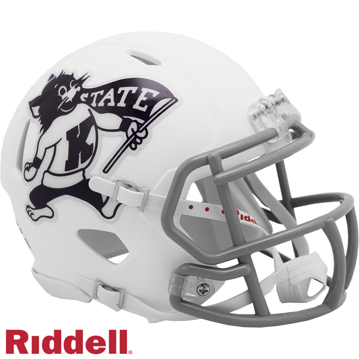 Kansas State Wildcats Helmet Riddell Replica Mini Speed Style Willie