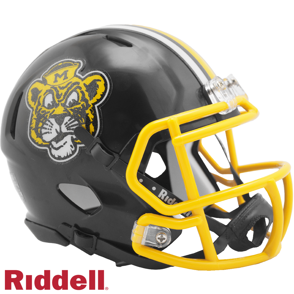 Missouri Tigers Helmet Riddell Replica Mini Speed Style Sailor Tiger