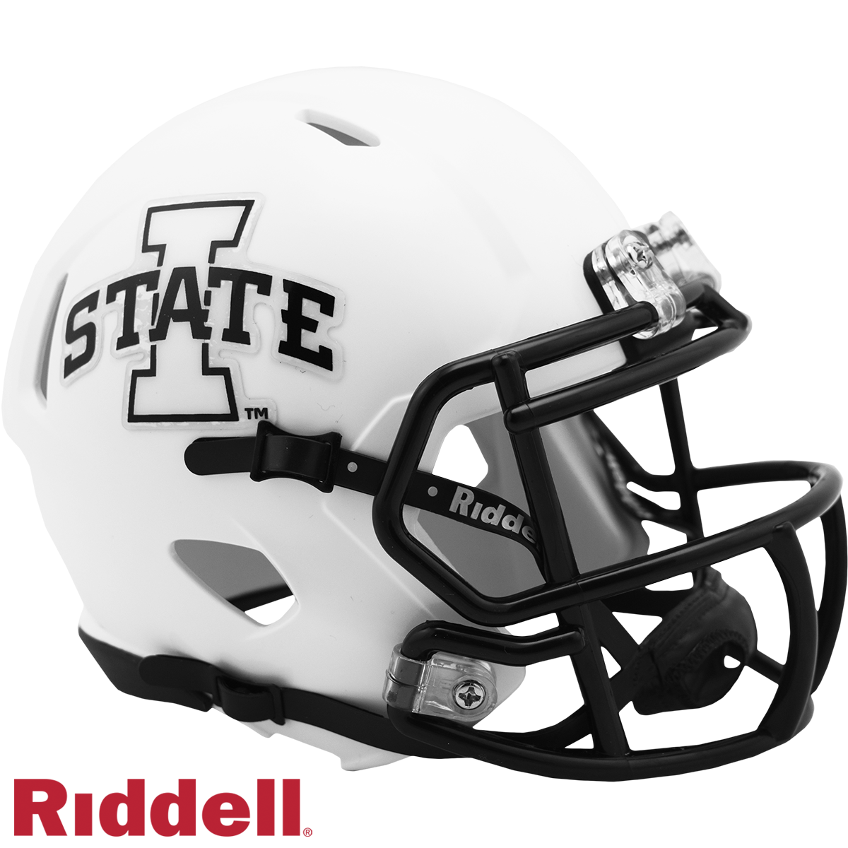 Iowa State Cyclones Helmet Riddell Replica Mini Speed Style White
