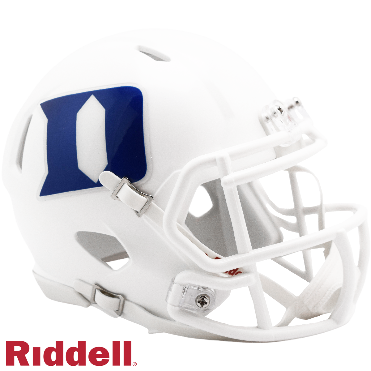 Duke Blue Devils Helmet Riddell Replica Mini Speed Style White