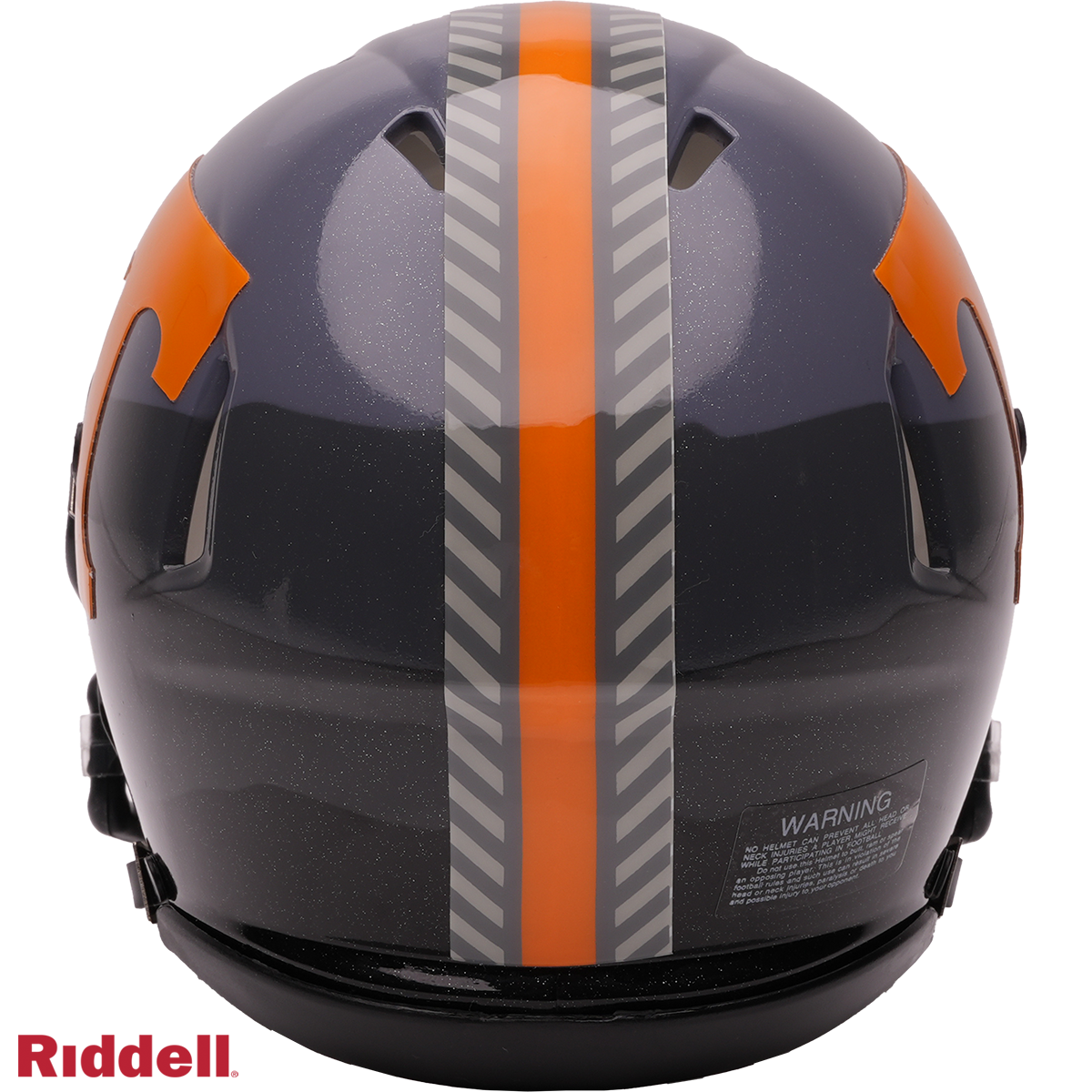 Tennessee Volunteers Helmet Riddell Replica Mini Speed Style 2025 Smoky Grey