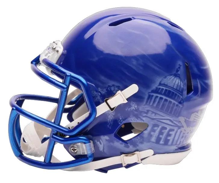 Boise State Broncos Helmet Riddell Replica Mini Speed Style Airbrushed Bronco