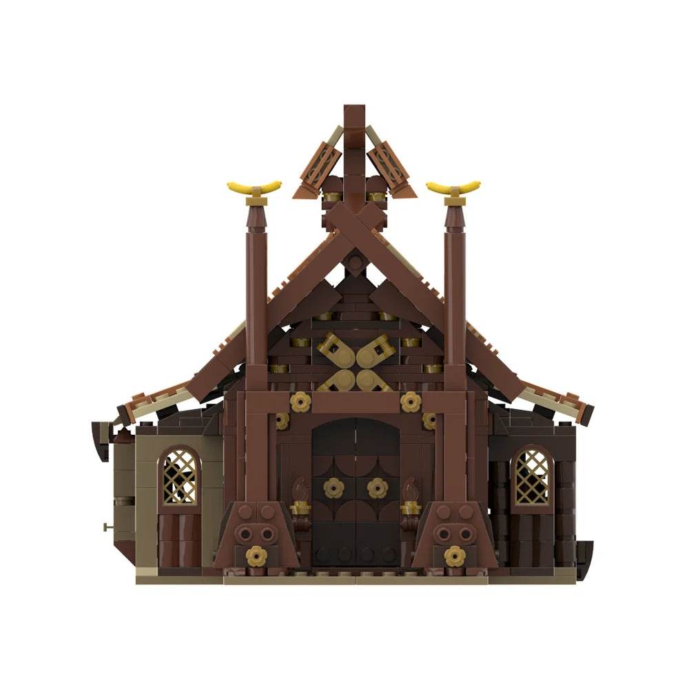 960PCS MOC-186205 Rings Movie Meduseld Building Block Set Building Bricks MOC - ToylandEU