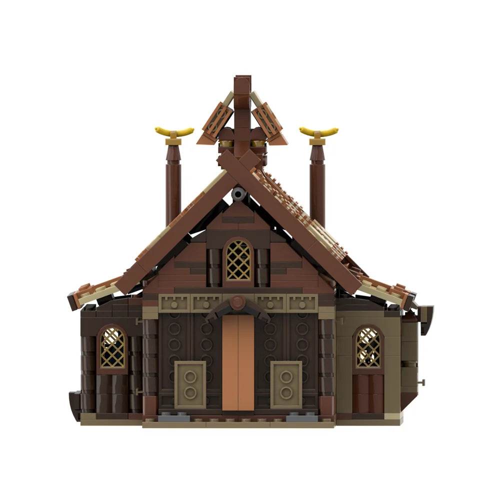 960PCS MOC-186205 Rings Movie Meduseld Building Block Set Building Bricks MOC - ToylandEU