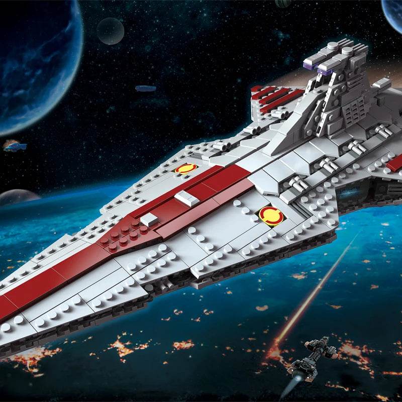 960PCS Space Battleship Building Blocks Kits for Kids Toys - ToylandEU