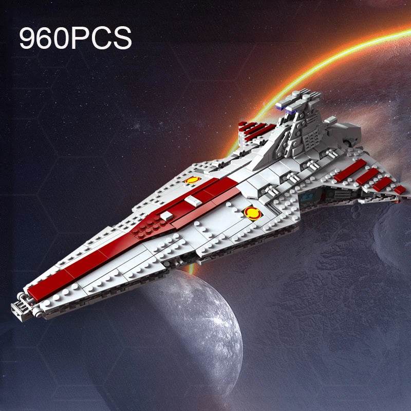 960PCS Space Battleship Building Blocks Kits for Kids Toys - ToylandEU