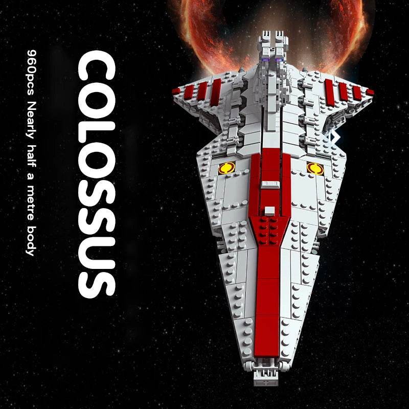 960PCS Space Battleship Building Blocks Kits for Kids Toys - ToylandEU