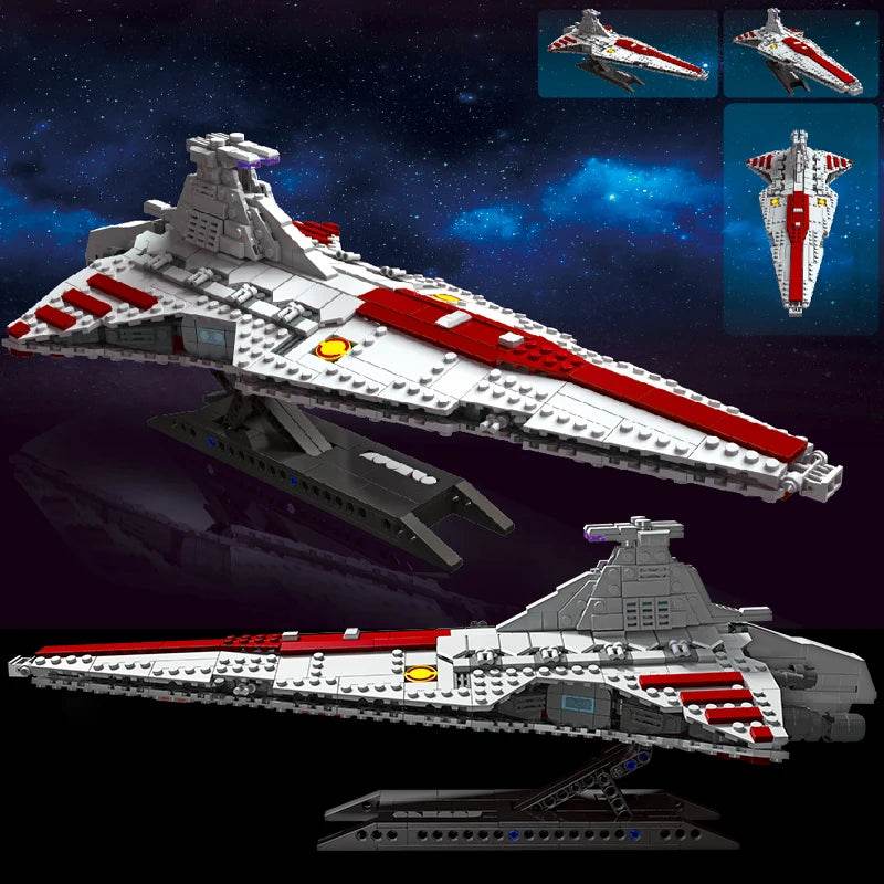960PCS Space Battleship Building Blocks Kits for Kids Toys - ToylandEU