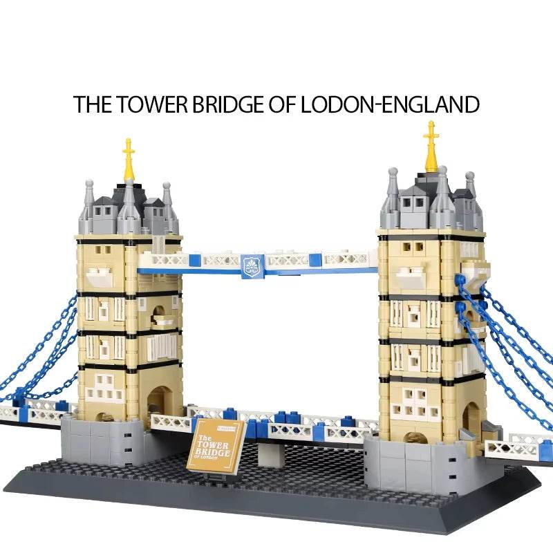 969PCS London UK Twin Towers Bridge Building Blocks Set - ToylandEU