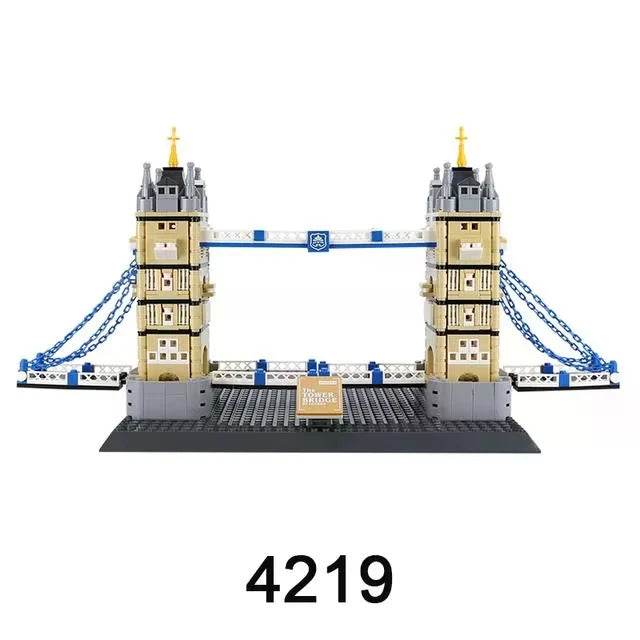 969PCS London UK Twin Towers Bridge Building Blocks Set - ToylandEU