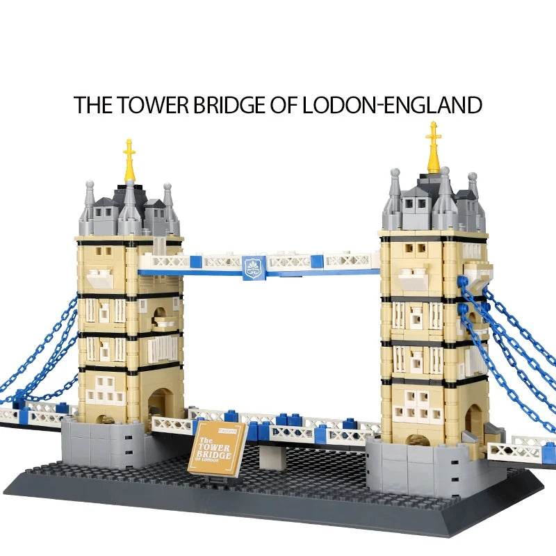 969PCS London UK Twin Towers Bridge Building Blocks Set - ToylandEU