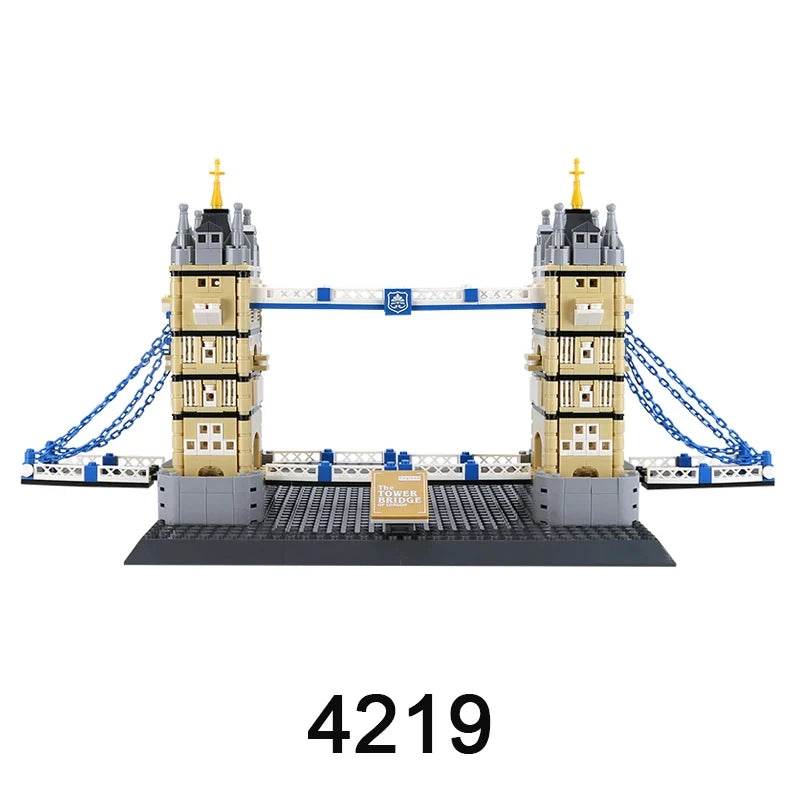 969PCS London UK Twin Towers Bridge Building Blocks Set - ToylandEU