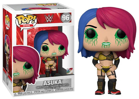 Asuka WWE Funko Pop Figure Near Mint Condition PopShield Protector