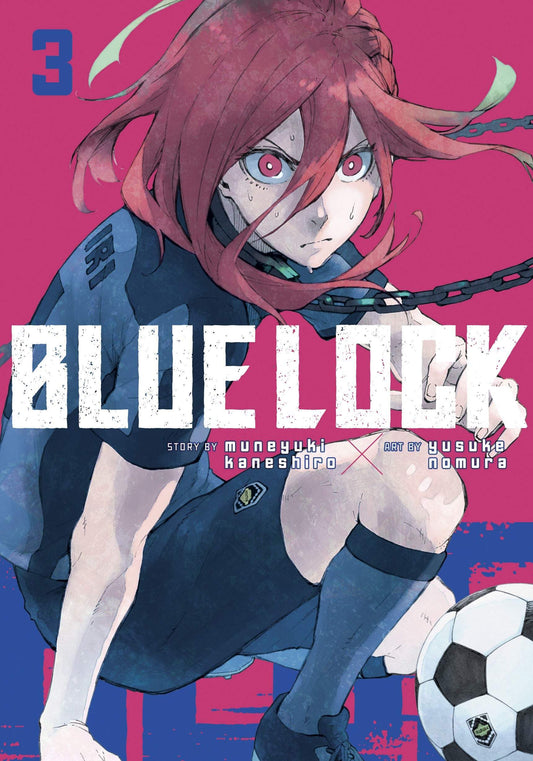 Blue Lock Manga Volume 03 | Shonen Sports Genre | Paperback Print Book